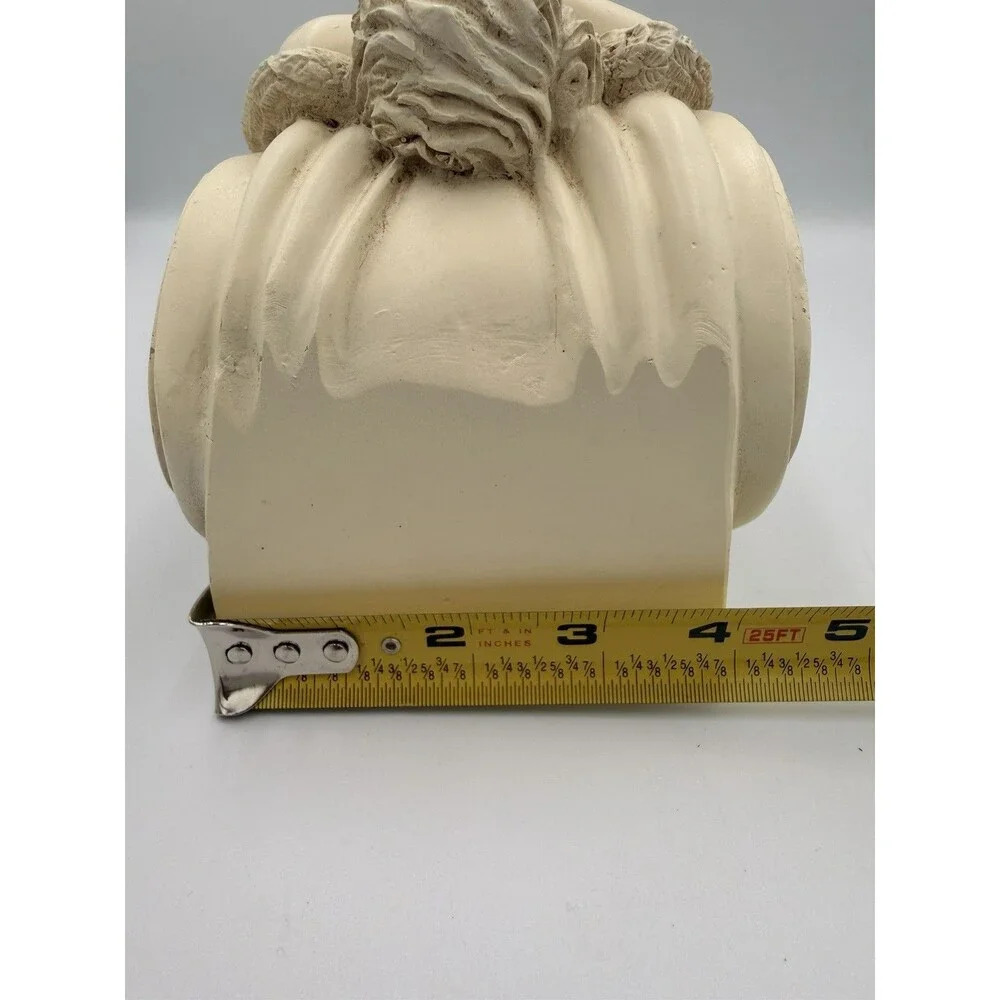 Vintage Cherub Angel Curtain Rod Holders Wall Sconce Corbel Drapery Set of 2